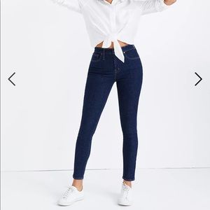 Madewell Petite Curvy High-Rise Skinny Jeans